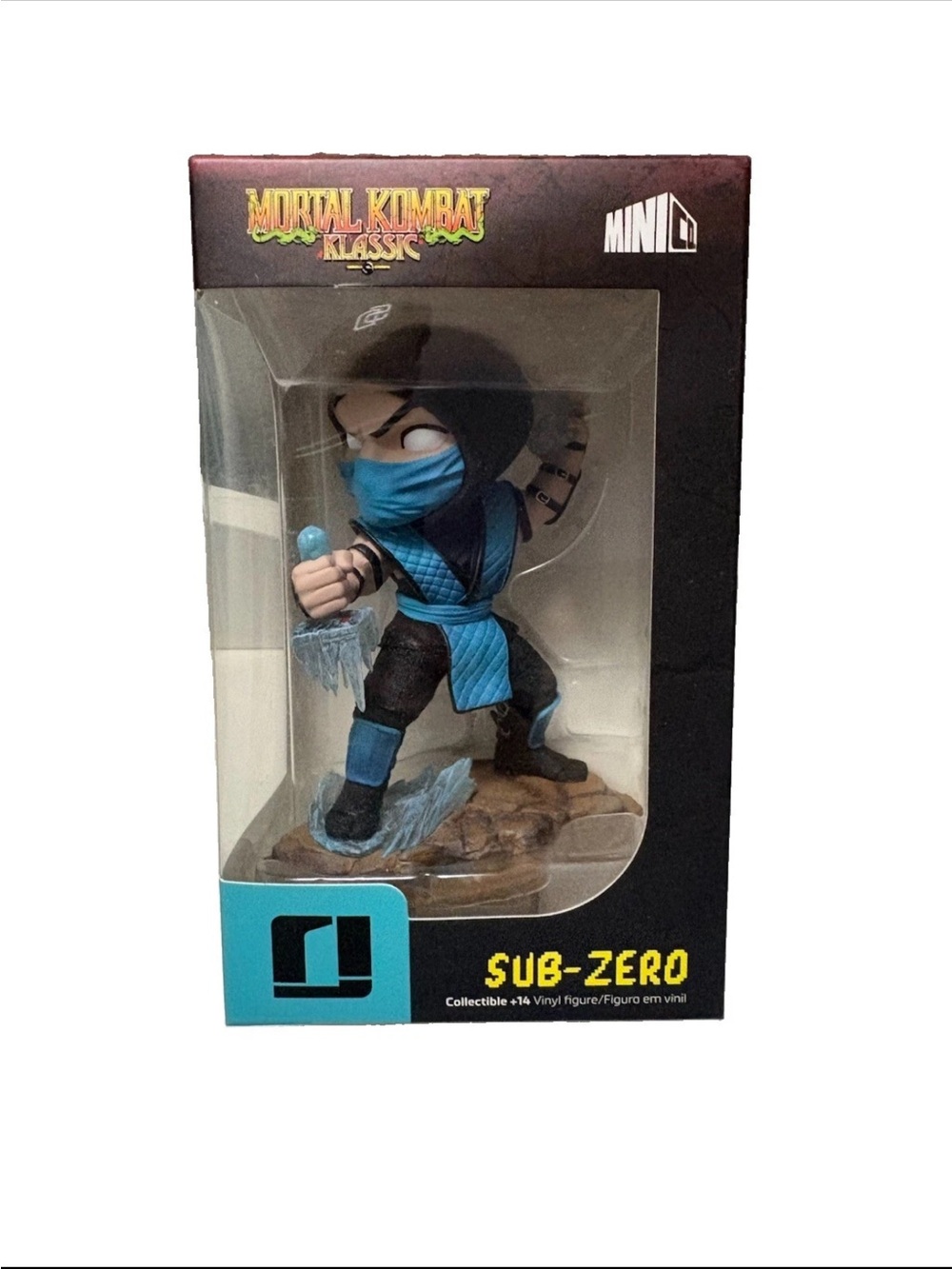 Iron Studios Mortal Kombat Klassic Sub-Zero MiniCo 5.7" Vinyl Figure Collectible